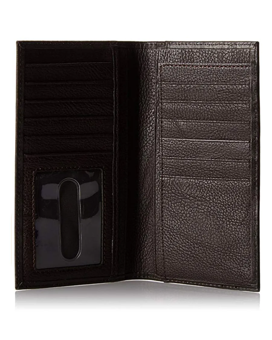 Diagonal Cross Rodeo Wallet