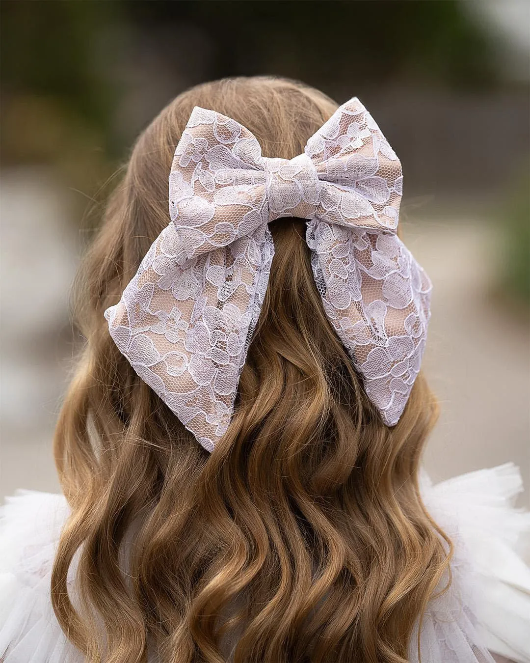 Dove Large Hair Bow