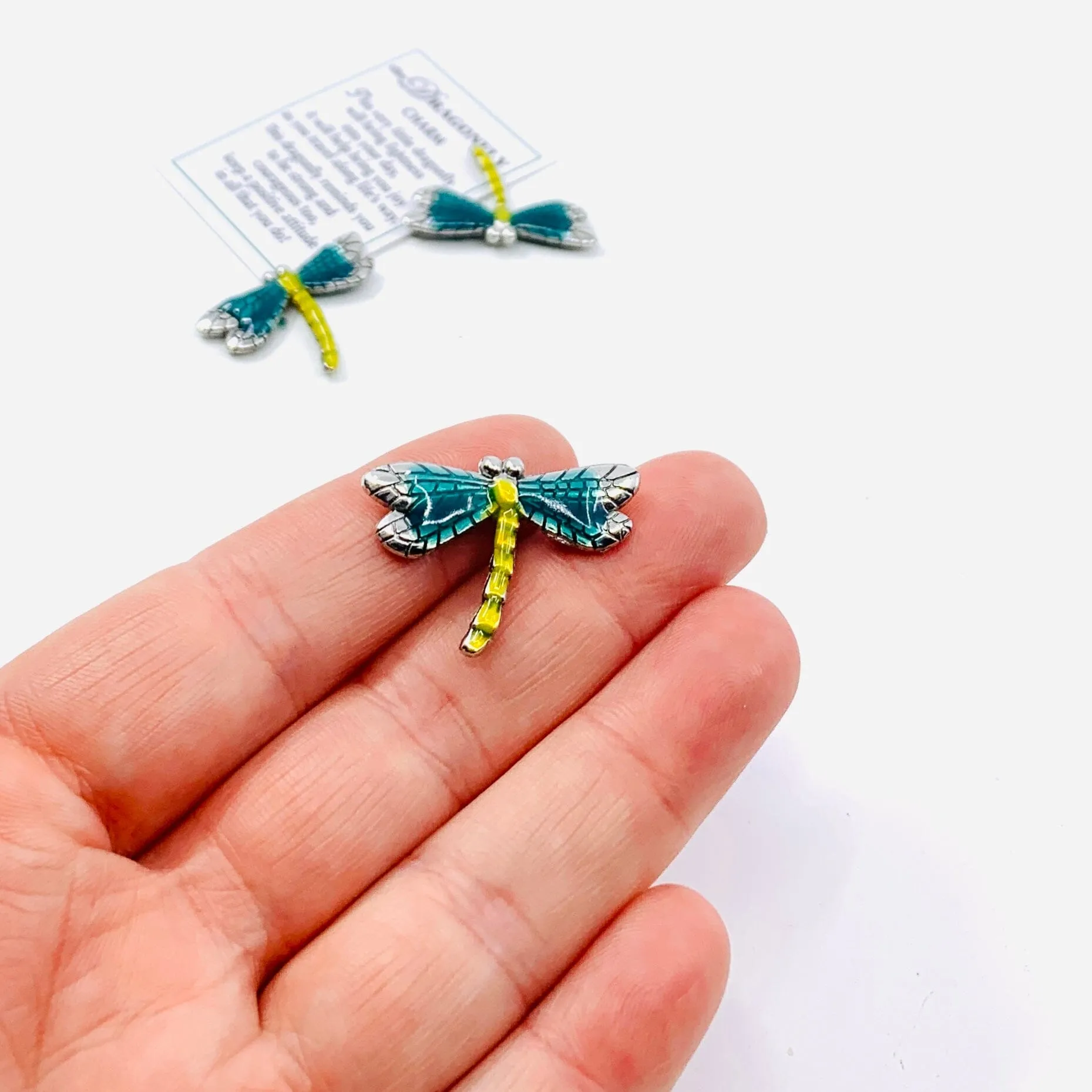 Dragonfly Pocket Charm PT53