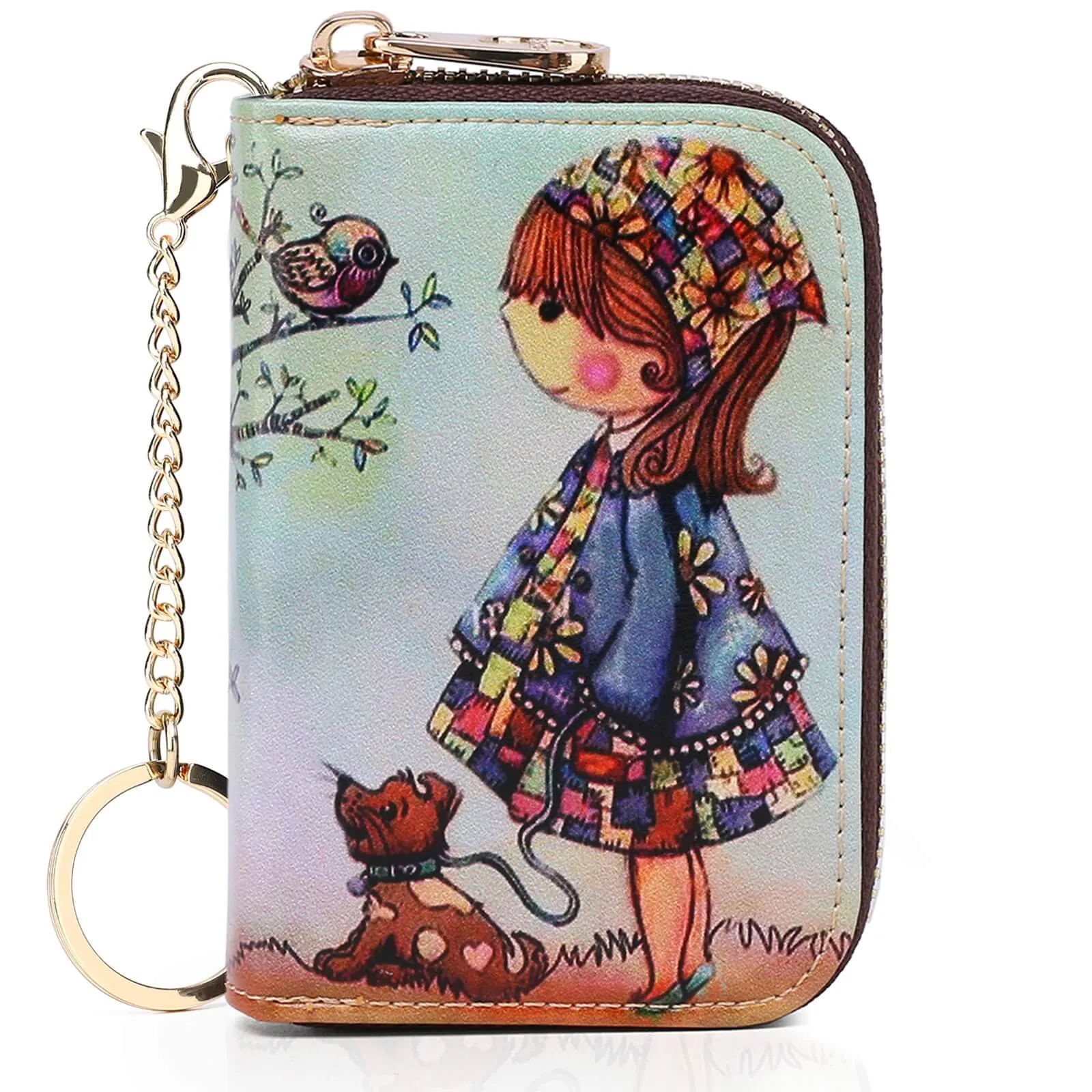 Dress Girl Card Holder