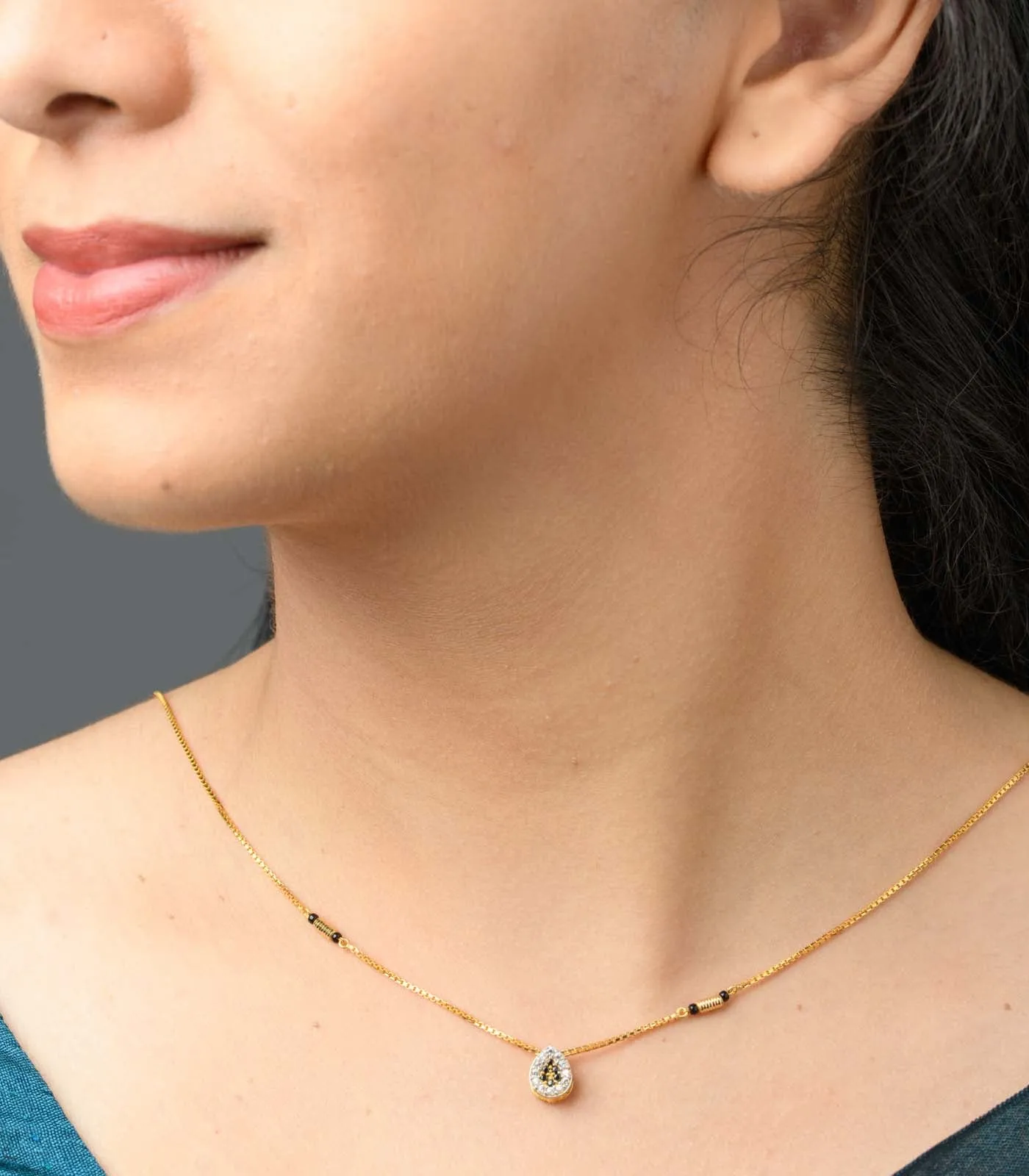 Drop shape Mangalsutra