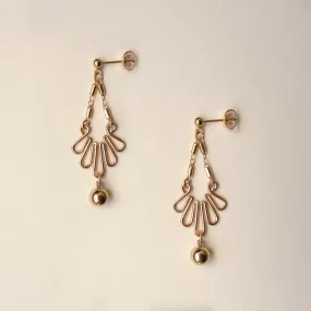 Endora Filigree Drop Earrings