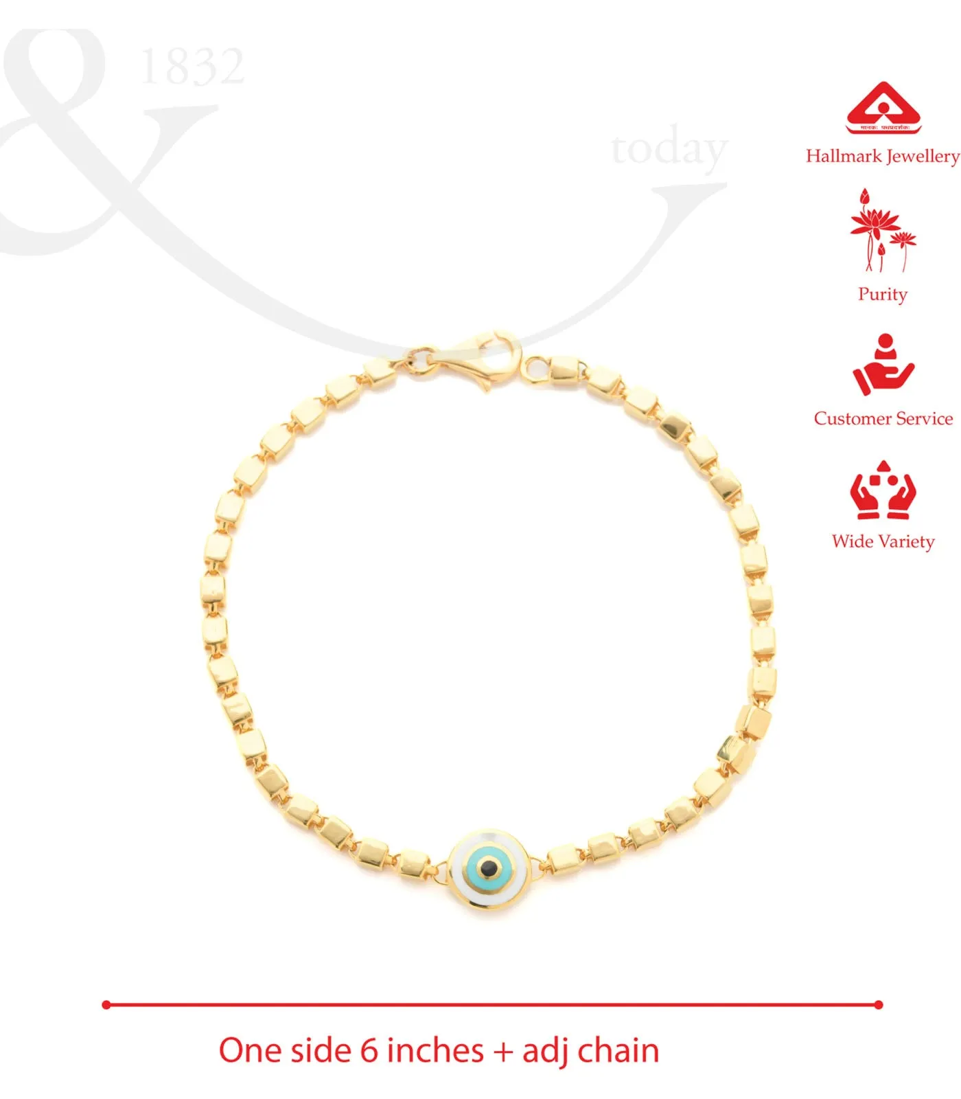 Evil Eye Beads Bracelet