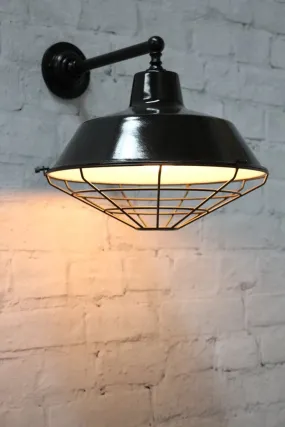 Factory Wall Light with Covers