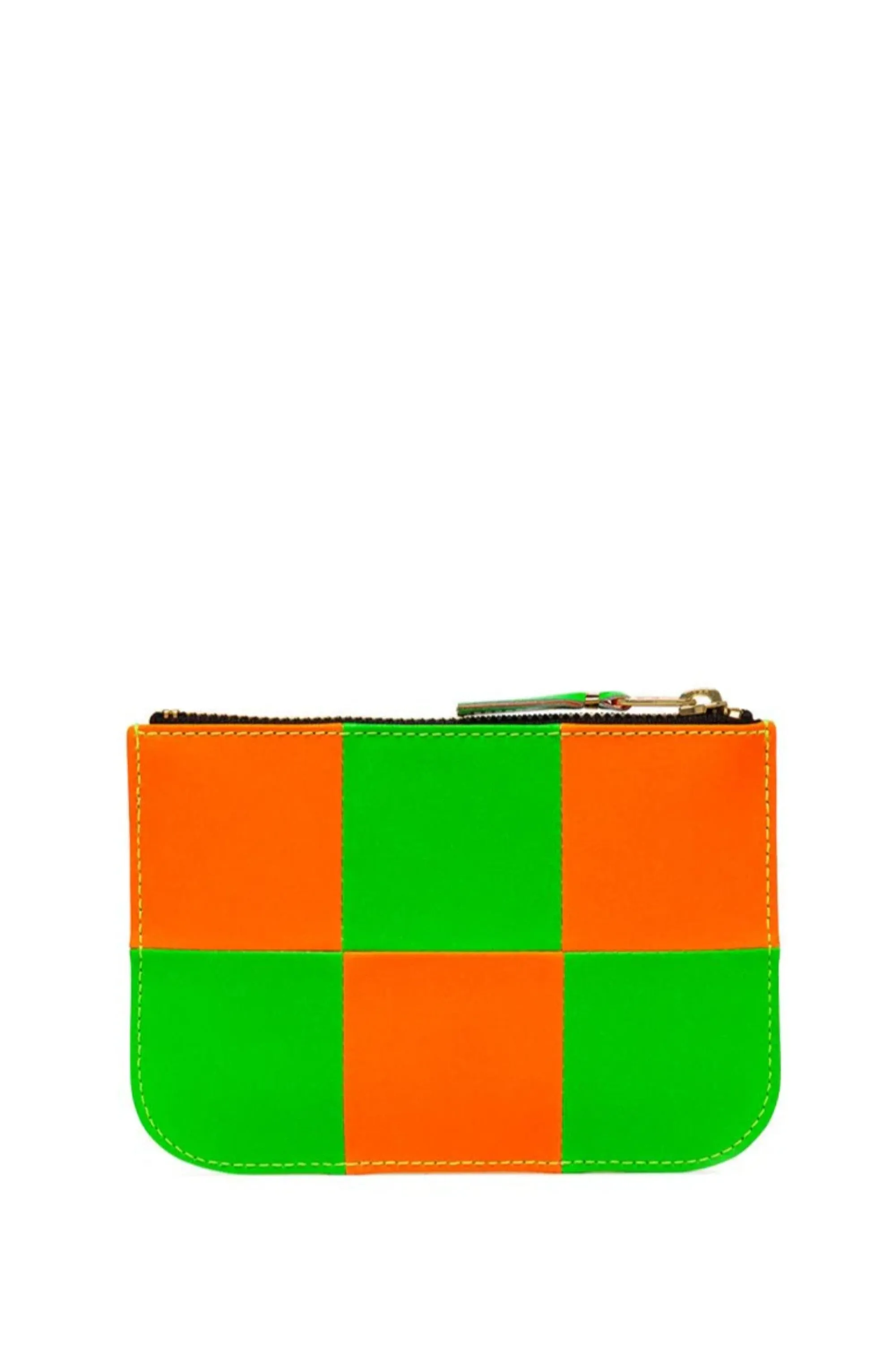 Fluo Squares Small Zip Wallet