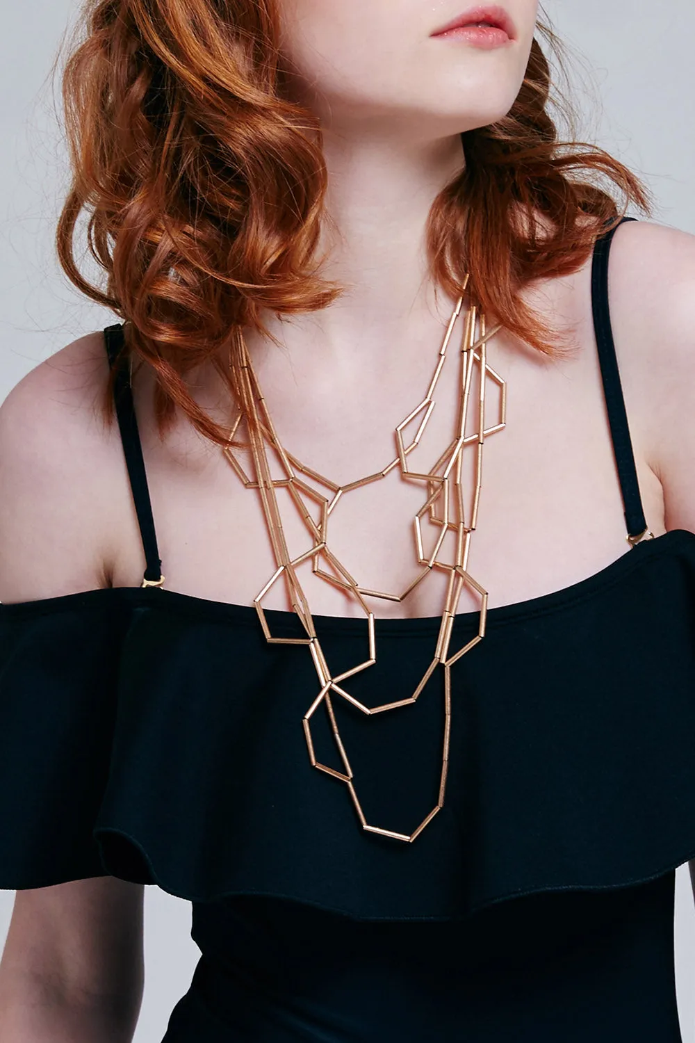 Geometric Necklace