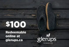 glerups Gift Card $100