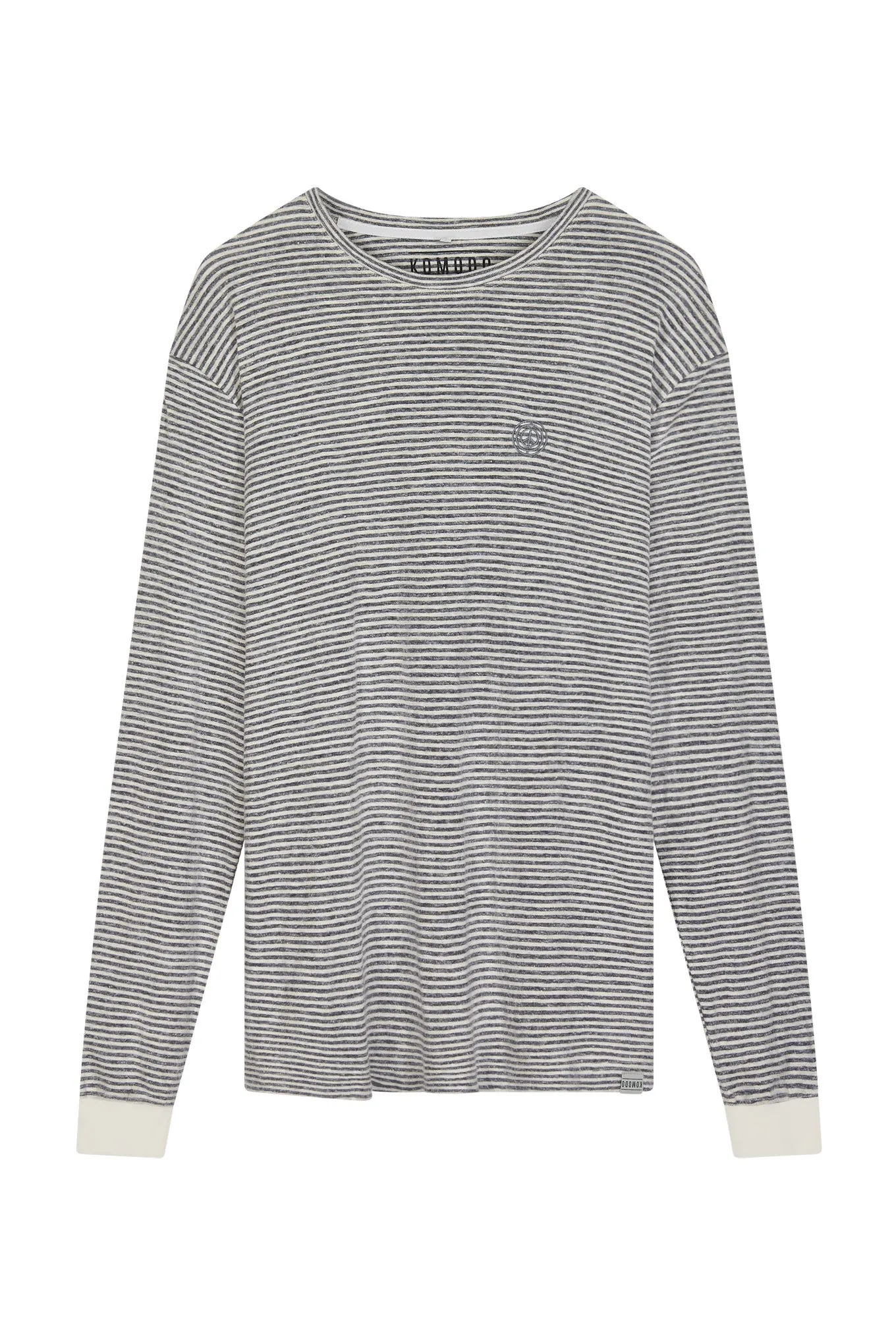 HAKON - Hemp Blend Stripe Jersey Long Sleeve Tee