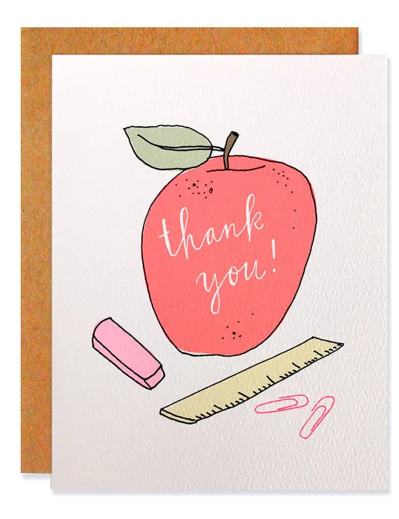 Hartland Brooklyn Card - Thank you Teacher