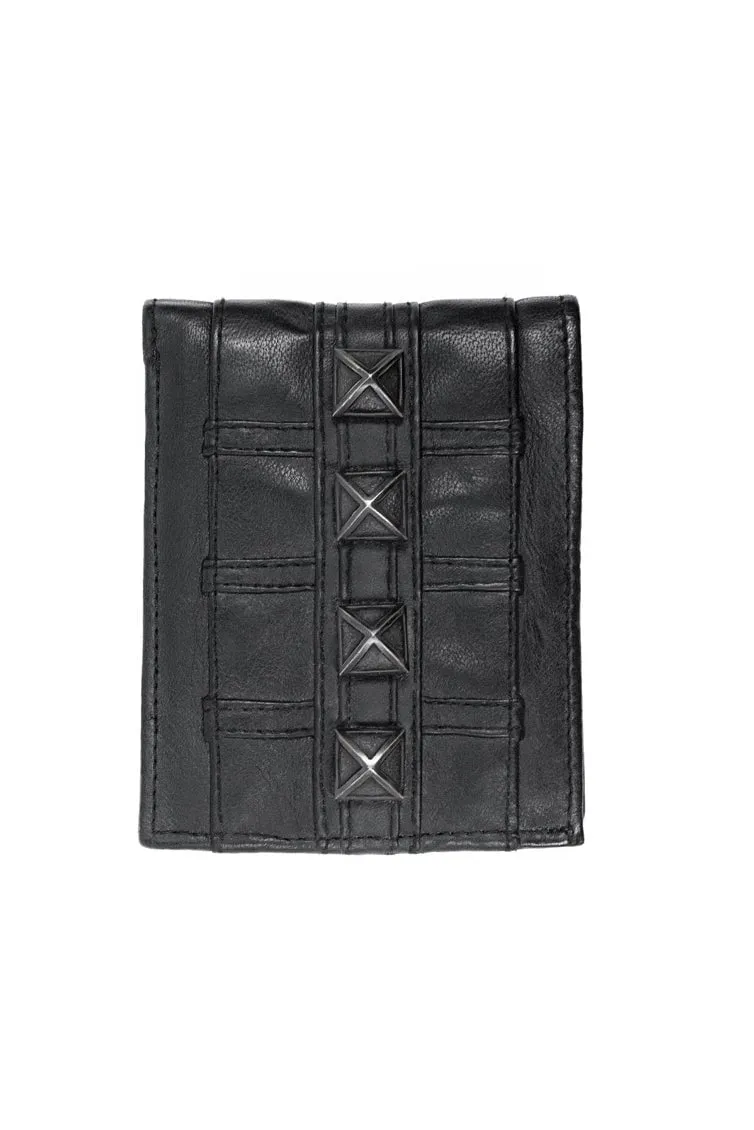 Jan Hilmer Pyramid Stud Wallet