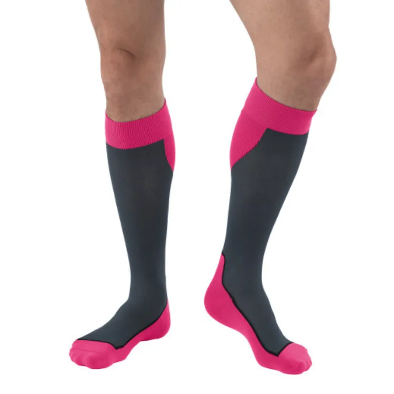 Jobst Sport 15-20 mmHg Knee High Stocking Pink