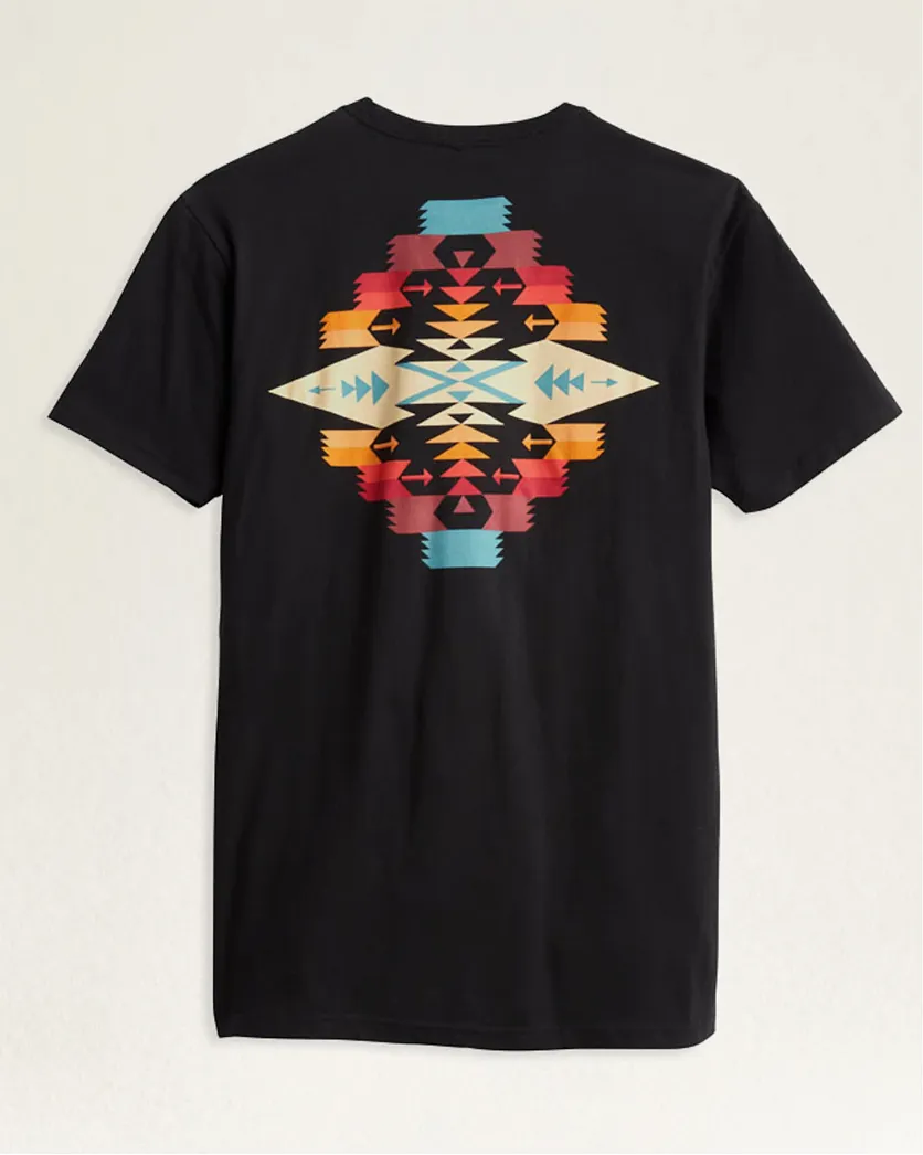 Large Tucson Graphic Tee<br>Black/Multi