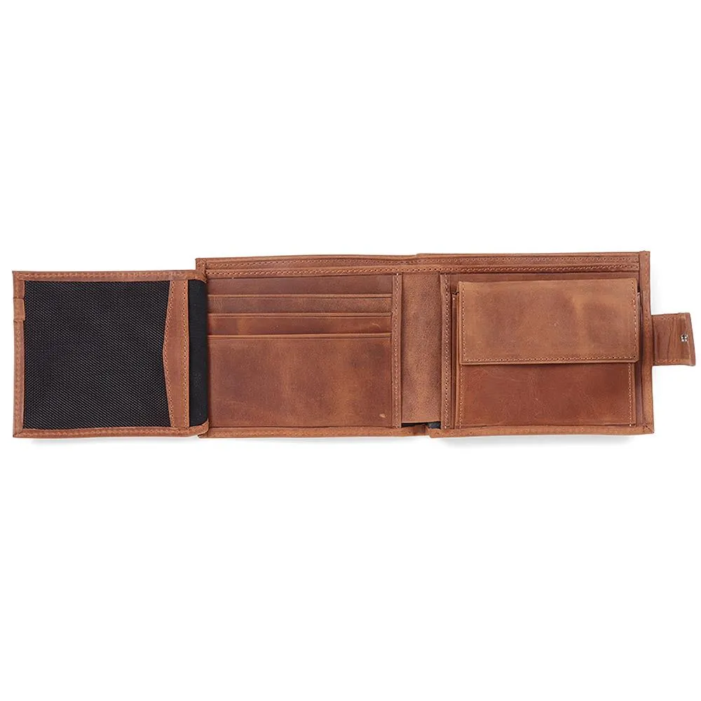 Leather Fold Over Wallet - WALLET3 / 323 794