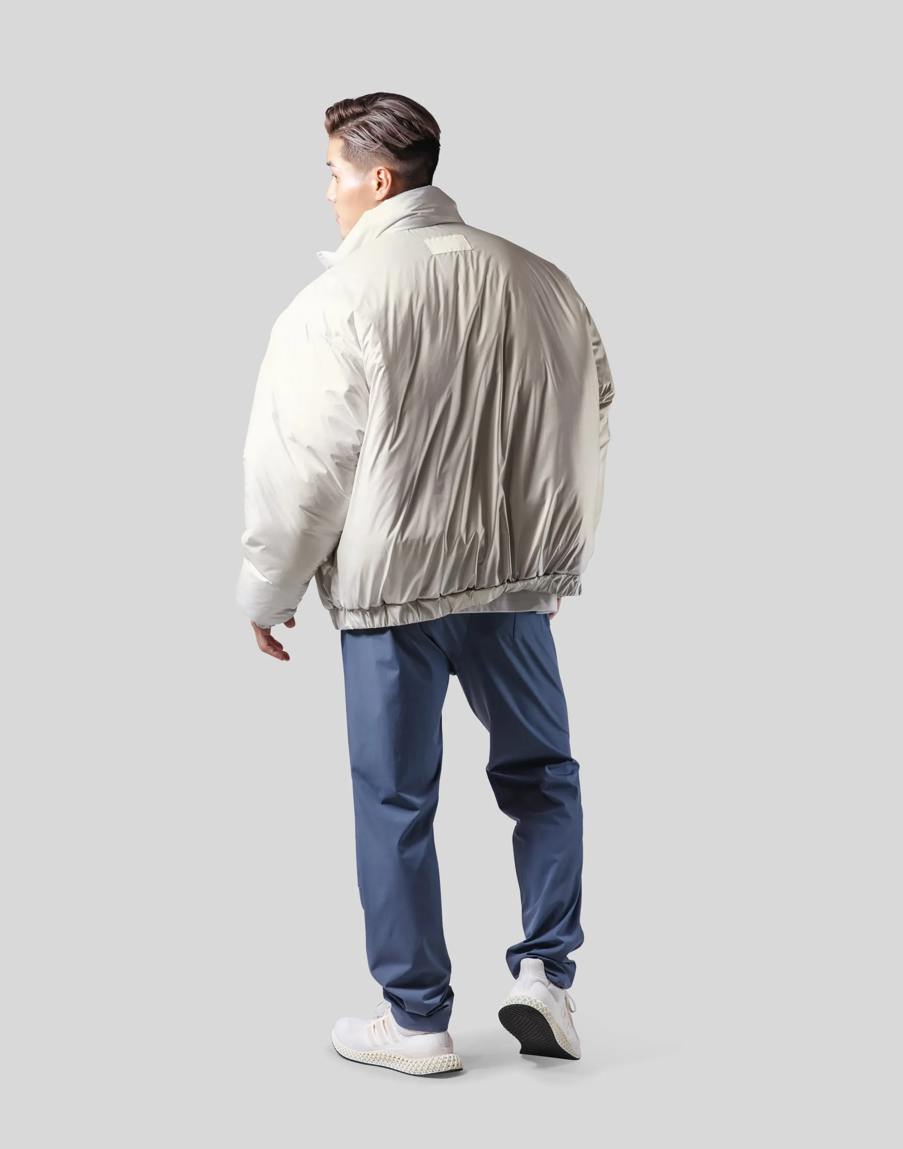 Light Weight Oversize Jacket - White