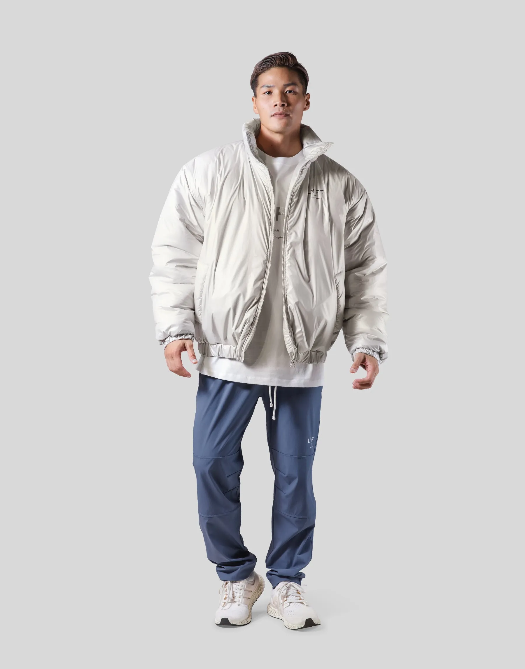 Light Weight Oversize Jacket - White