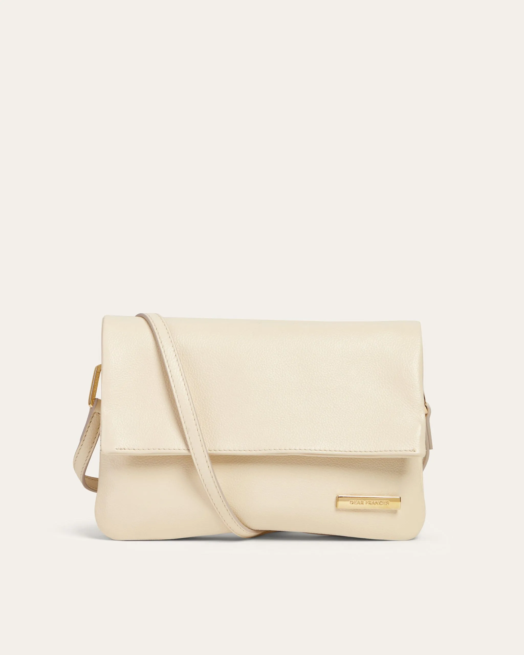 Mari Small Crossbody, Crema