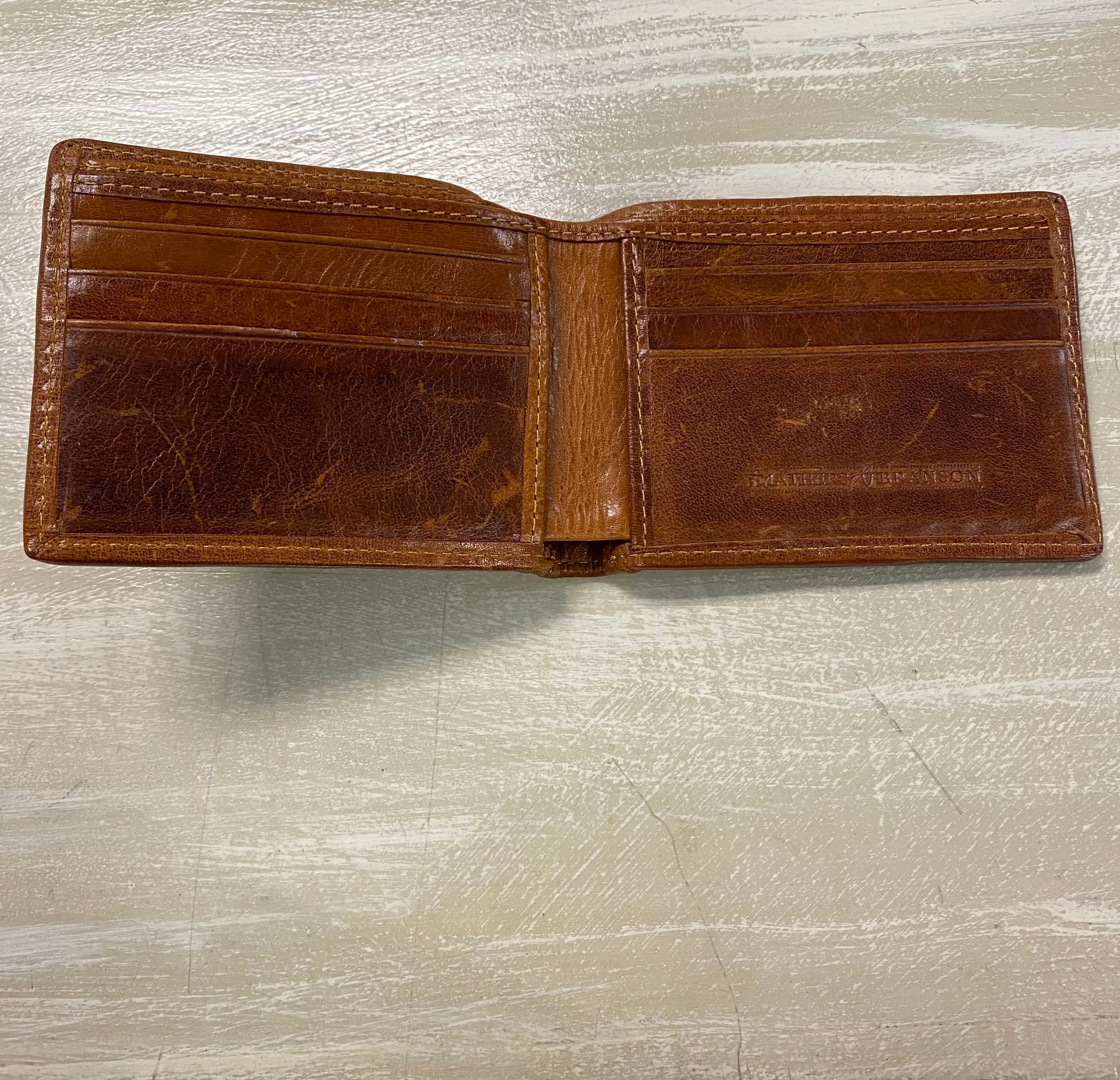 McNeese Needle Point Bi-Fold Wallet