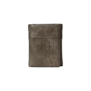 Men's Grey Tri-Fold Wallet - RETIRED