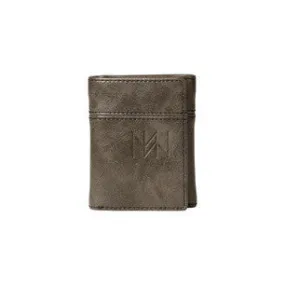 Men's Grey Tri-Fold Wallet - RETIRED