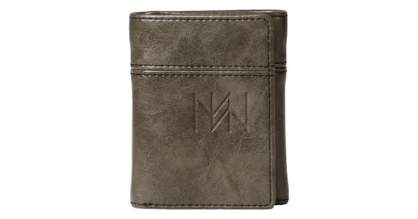 Men's Grey Tri-Fold Wallet - RETIRED