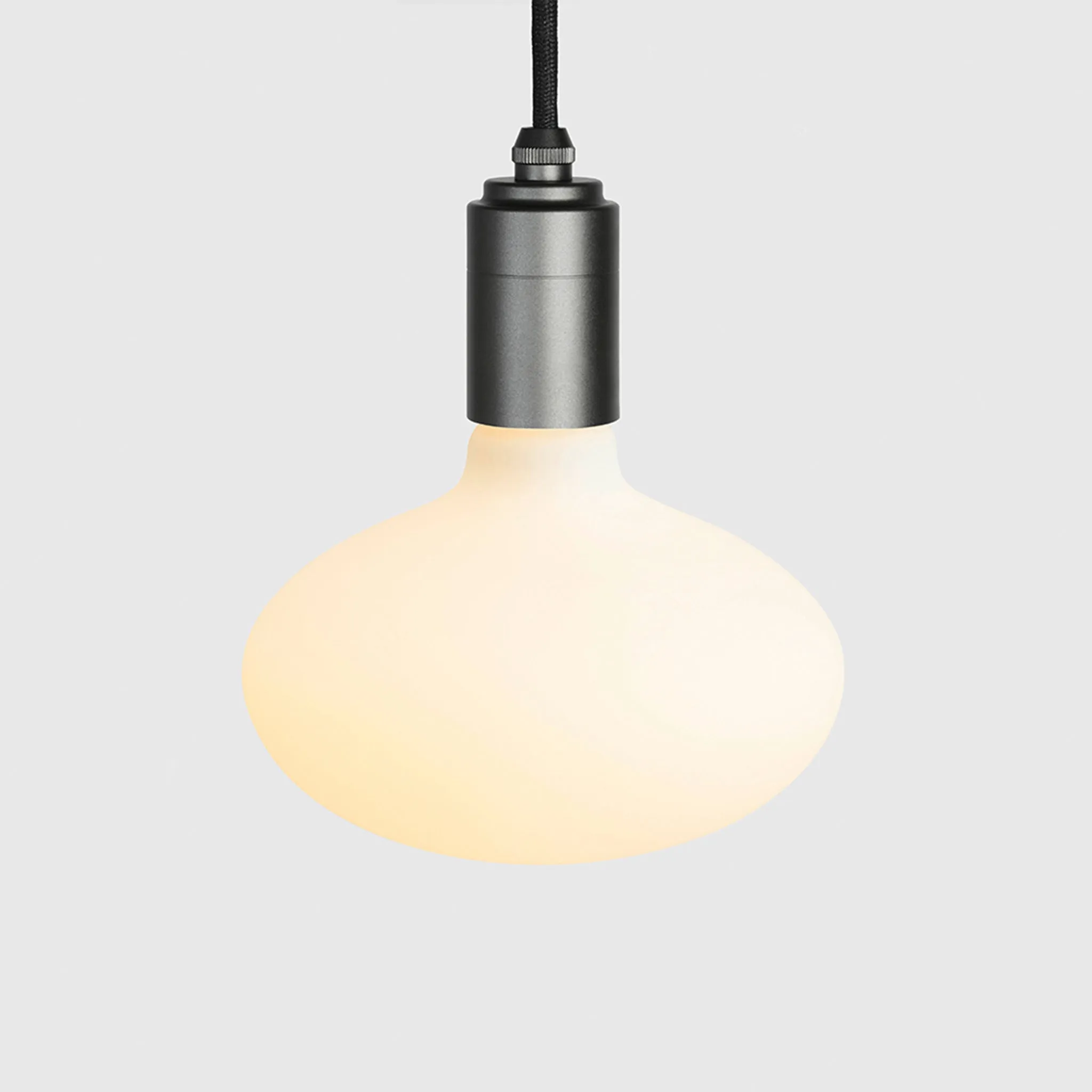 Oval Pendant Light in Graphite