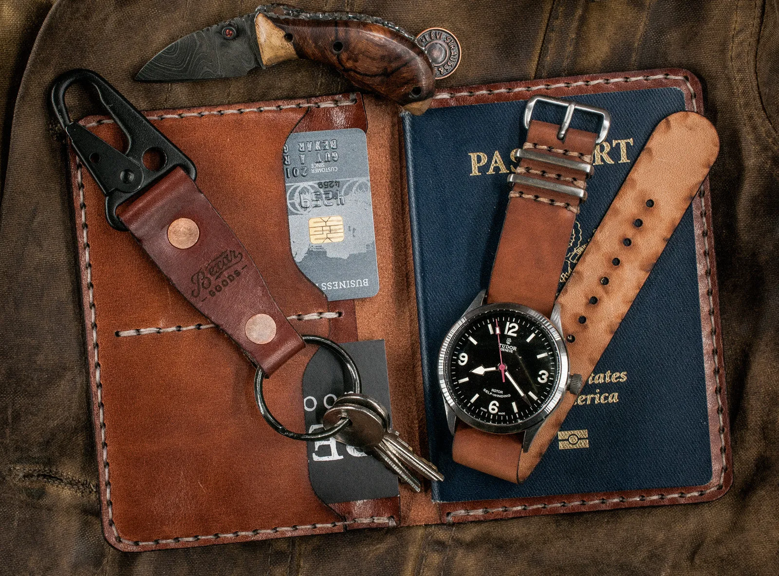 Passport Wallet // Woodland