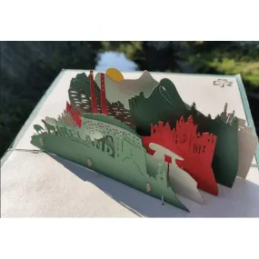 Pop Up Ireland Greeting Card