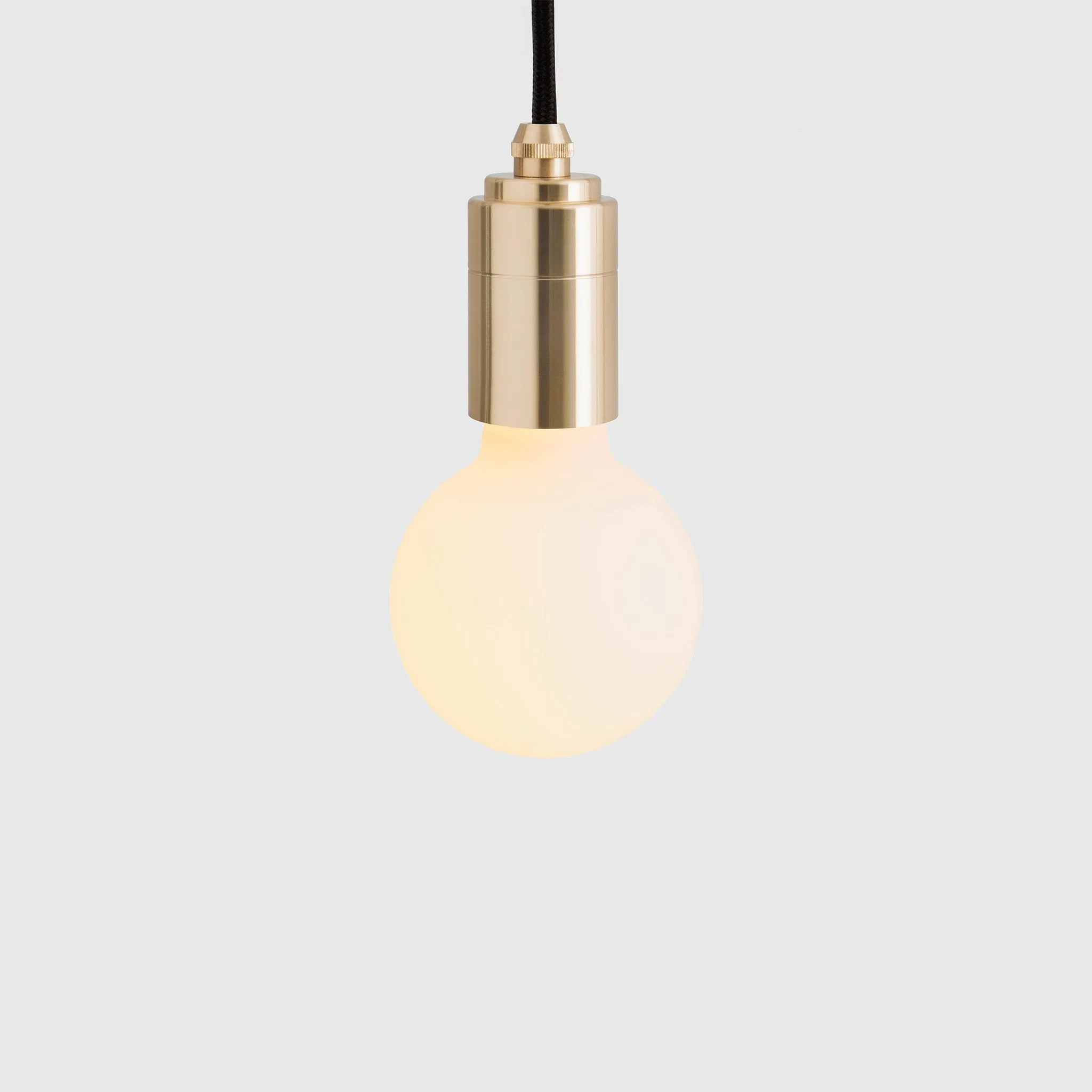 Porcelain II Pendant Light in Brass