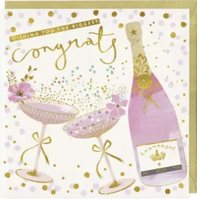 "Congrats" Greetings Card