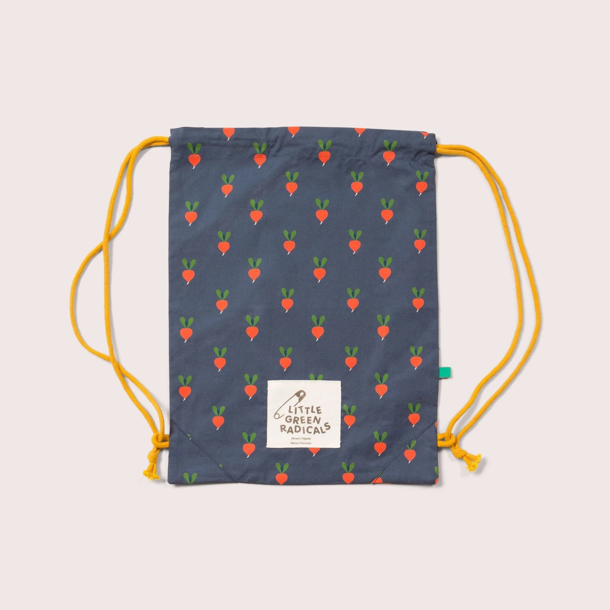 Radical Radish Ready Set Go Drawstring Bag