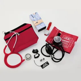 Scrub Kit w/ Matching Stethoscope, Blood Pressure Cuff, Scrub Watch & More