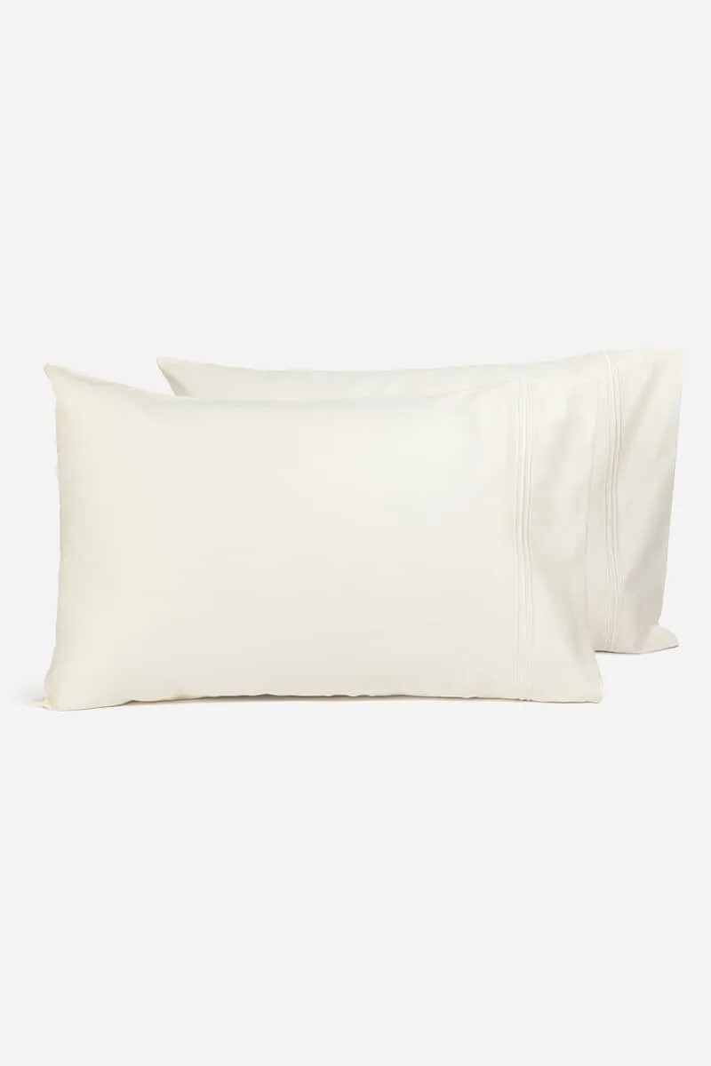 Signature 100% Certified Egyptian Cotton Pillowcases with Gift Box