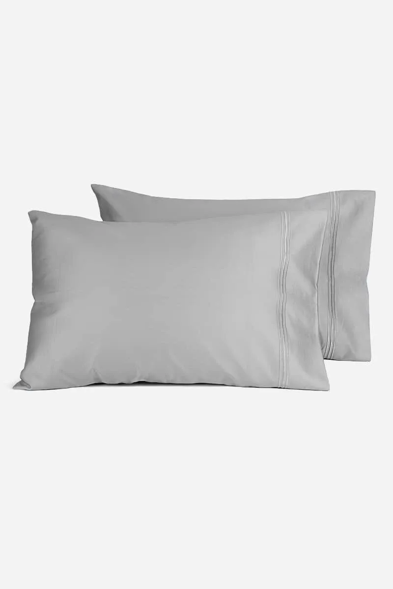 Signature 100% Certified Egyptian Cotton Pillowcases with Gift Box