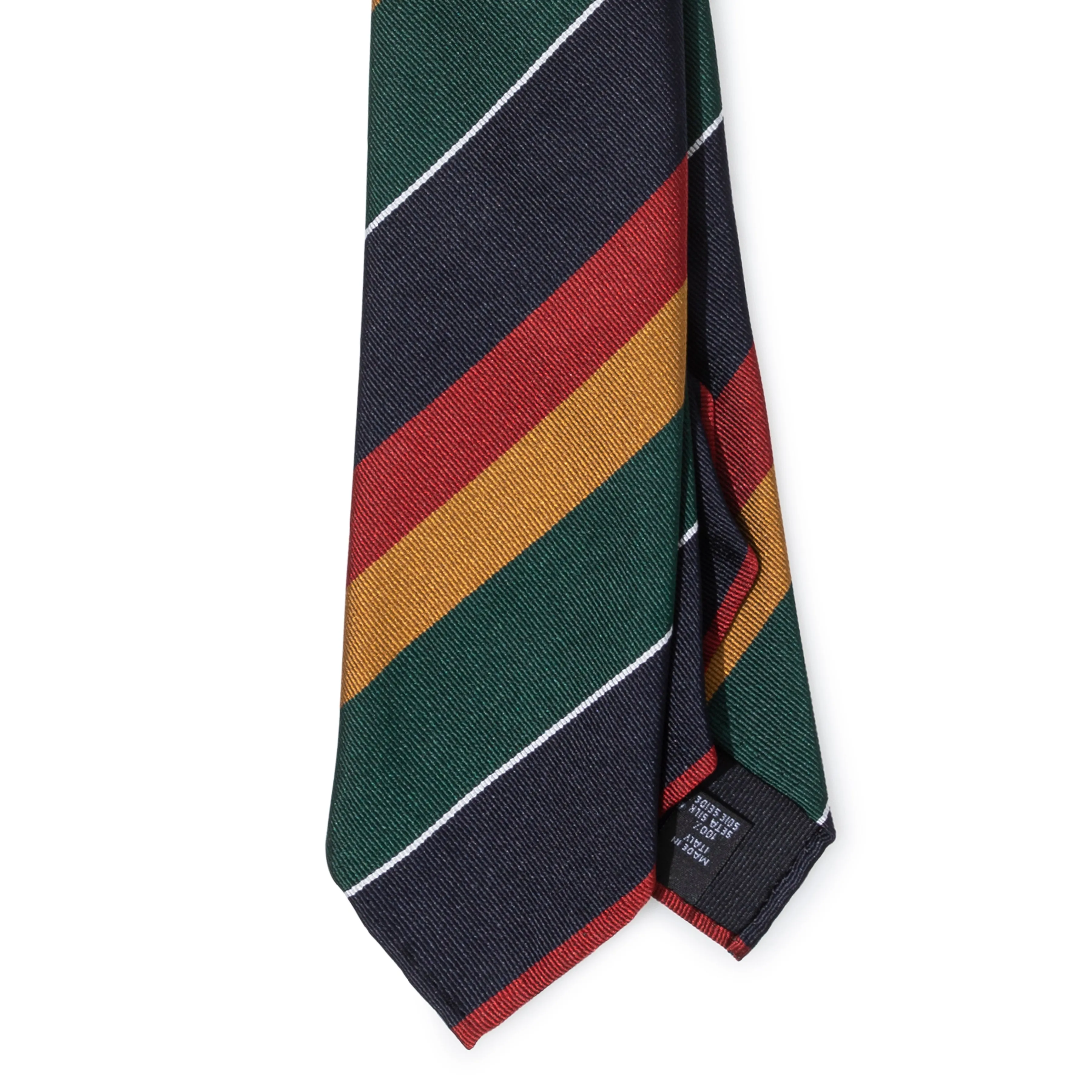 Silk Stripe Seven-fold Tie