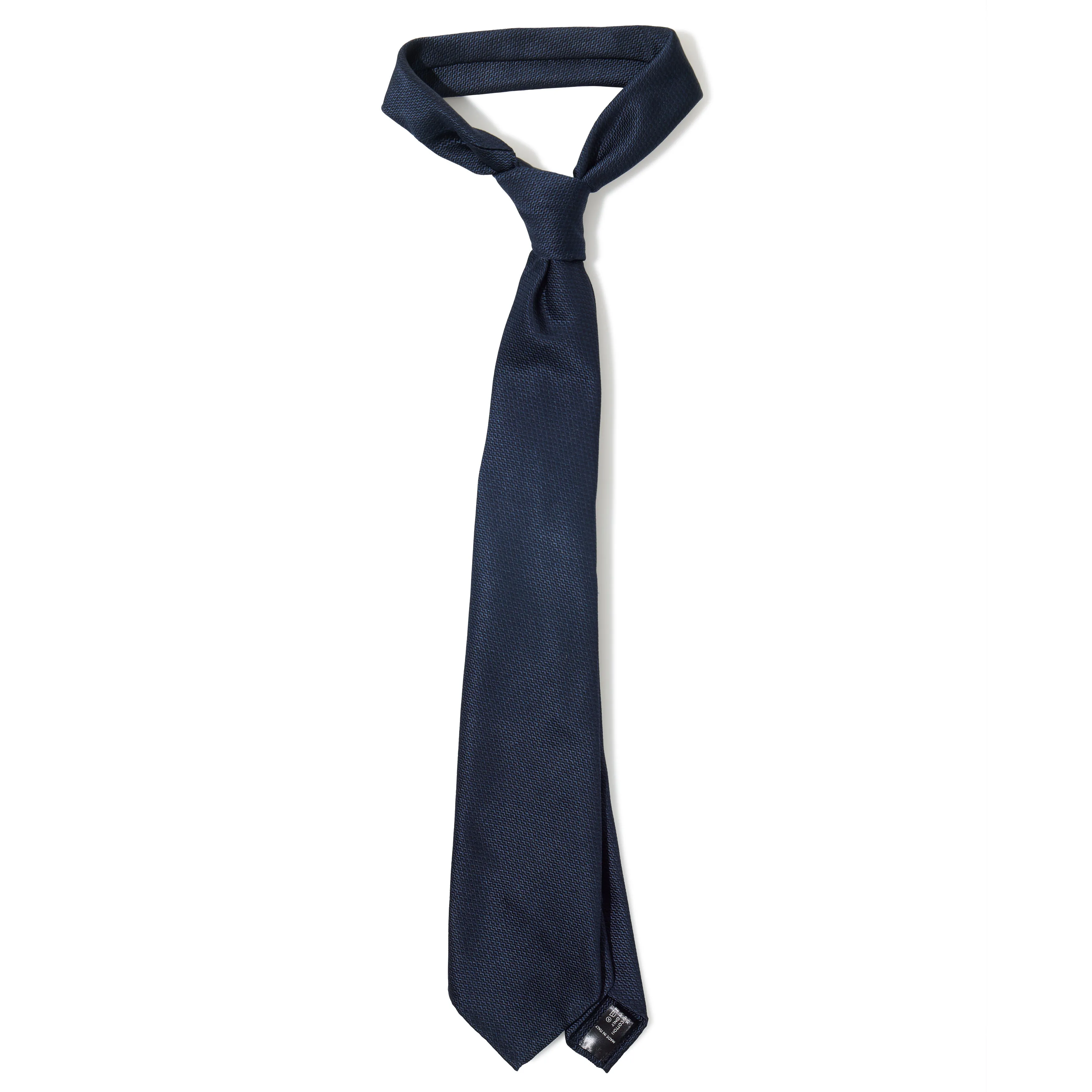 Silk/Cotton Textured Seven-fold Tie