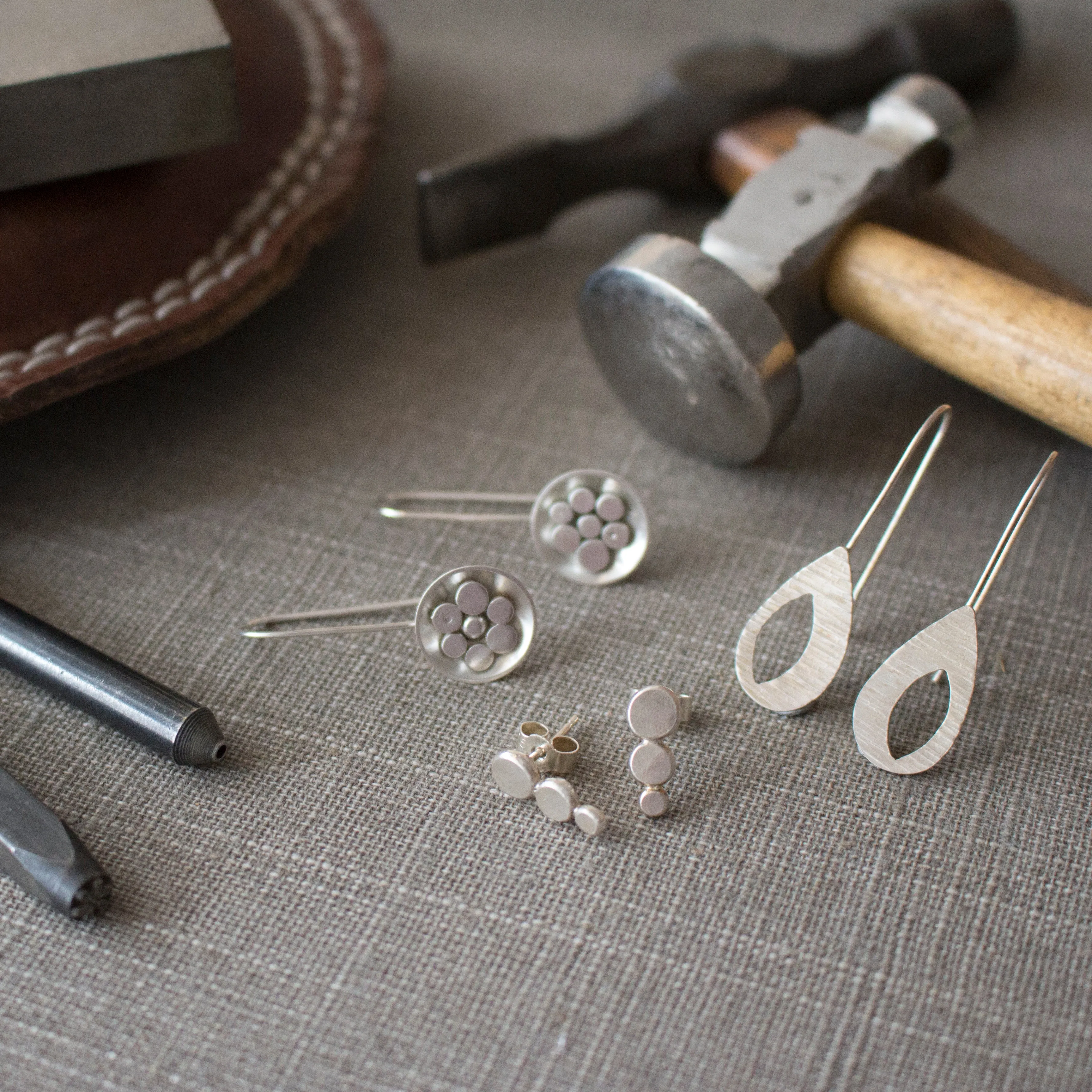 Silver Earrings Workshop - Saturday 7th December 2024