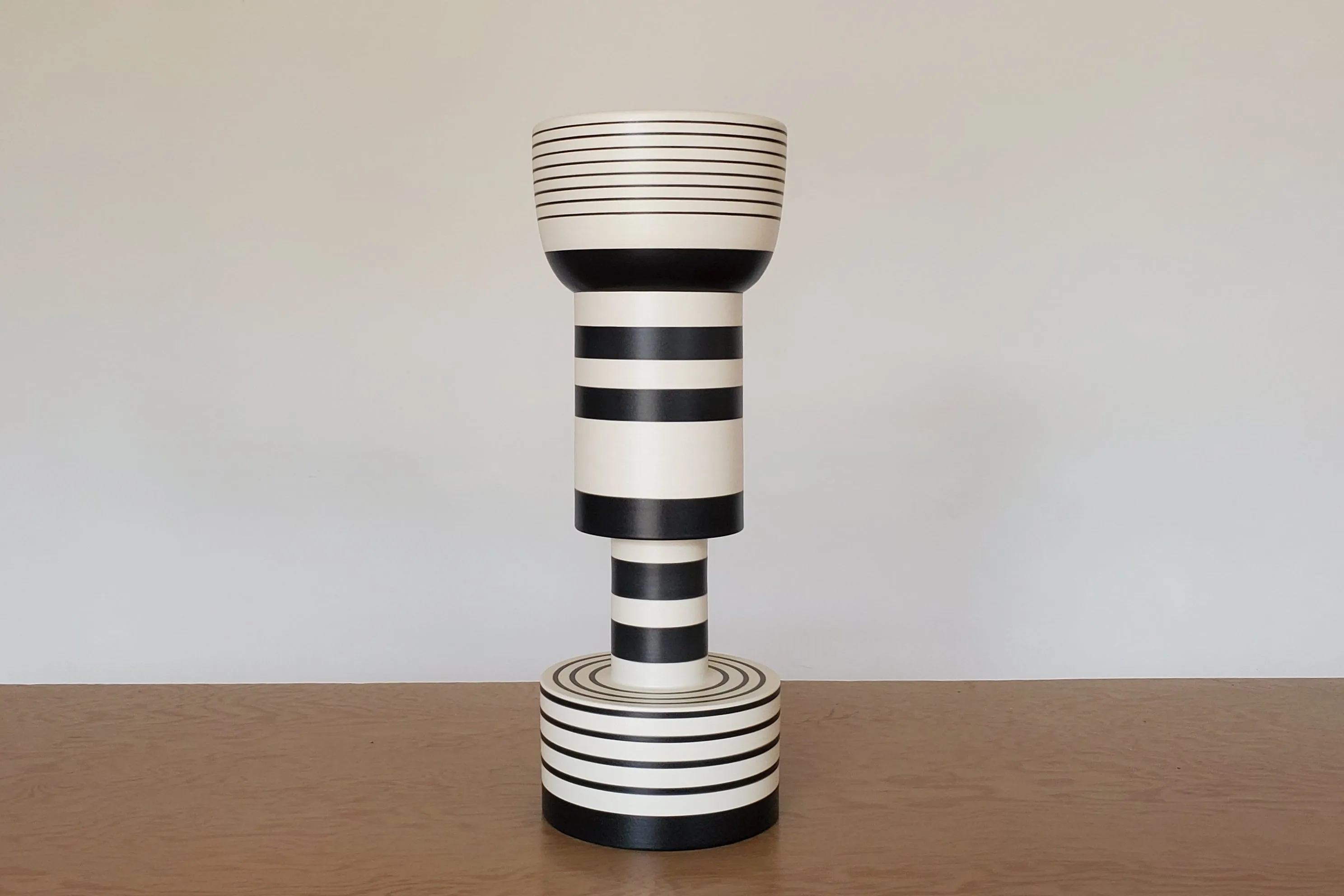 Sottsass Calice and Rocchetto Vases from Bitossi