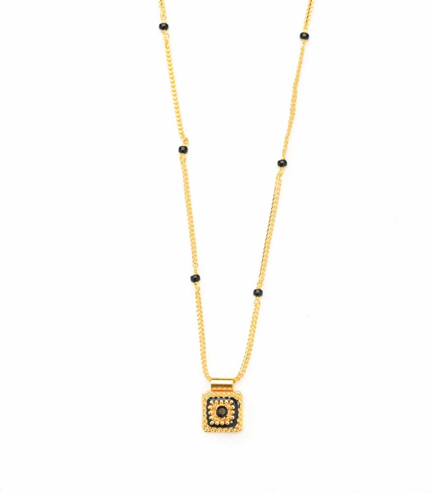 Square Pendant Mangalsutra