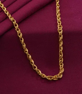 Swirl Gold chain