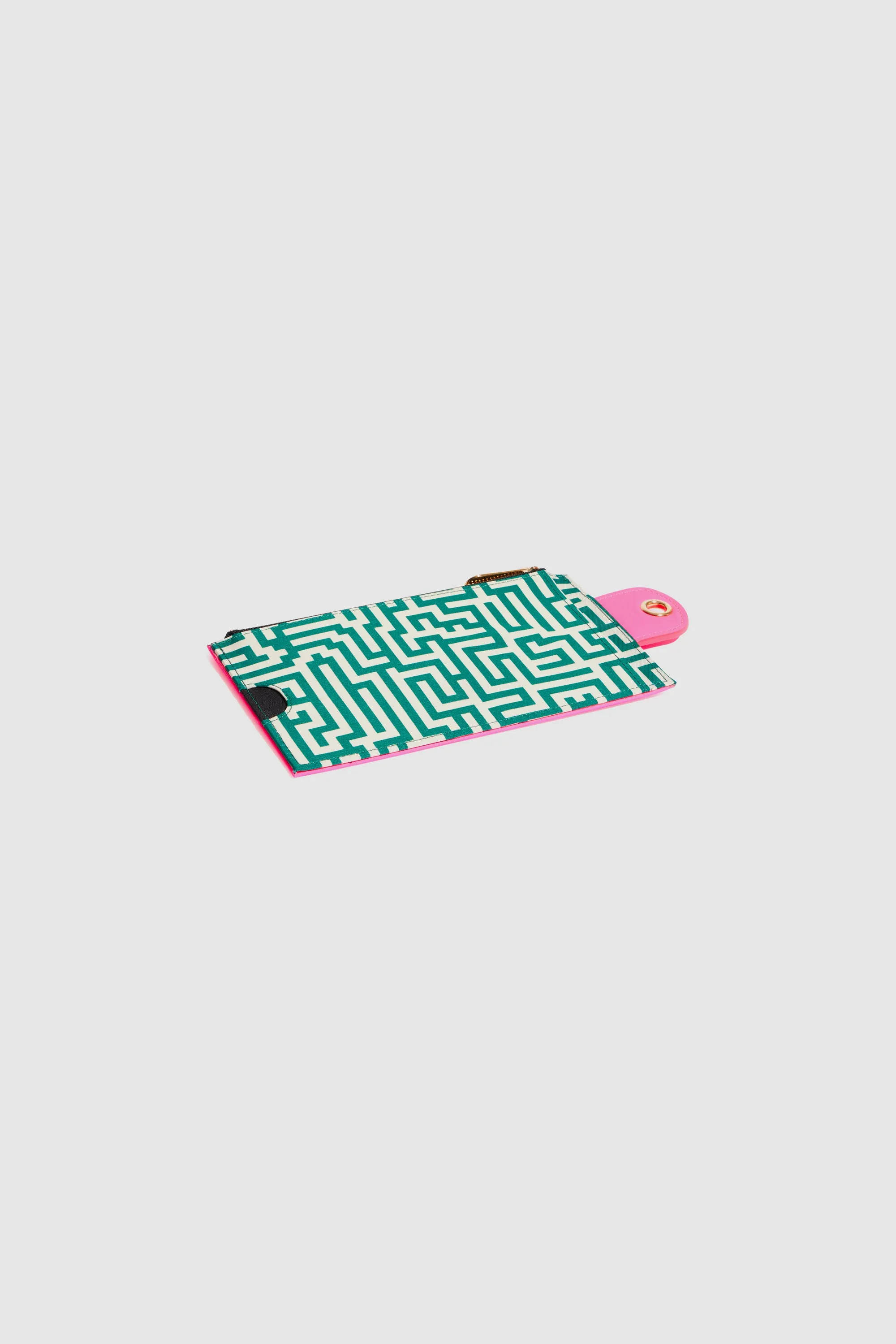 The Minis - Large neck wallet in Maps print