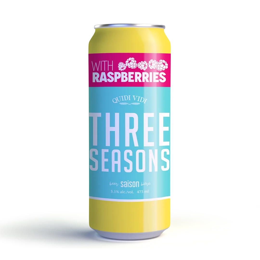 Three Seasons Saison with Raspberry 473ml Can