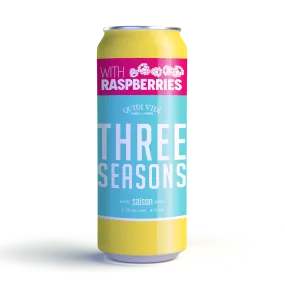 Three Seasons Saison with Raspberry 473ml Can