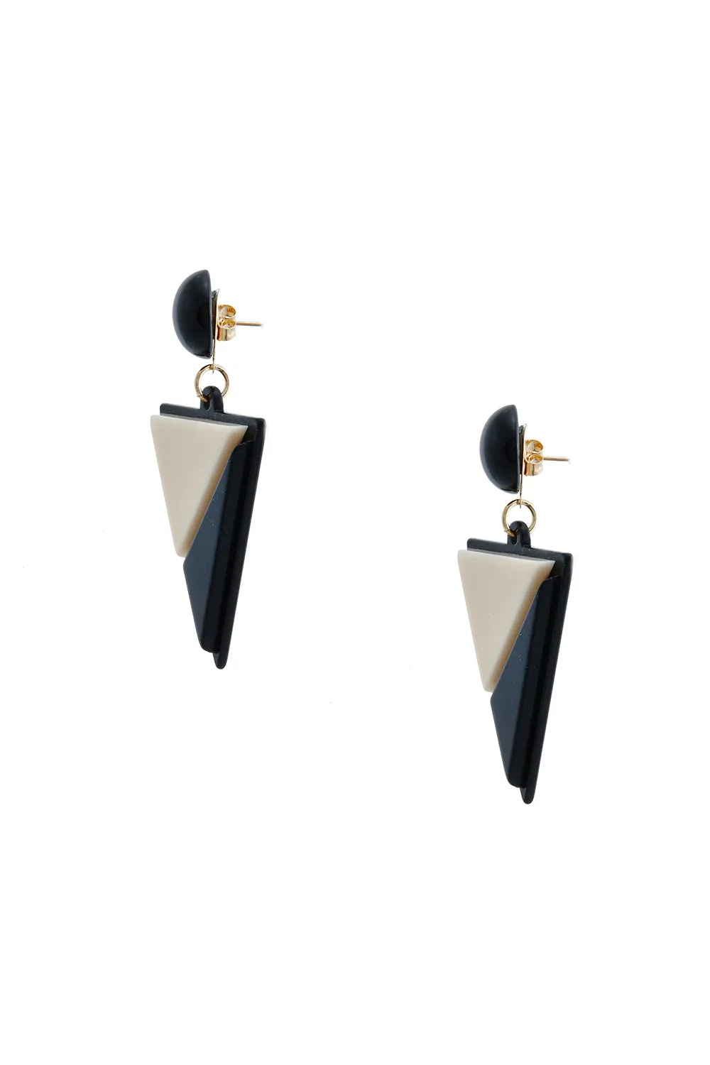 Triangle Drop Earrings