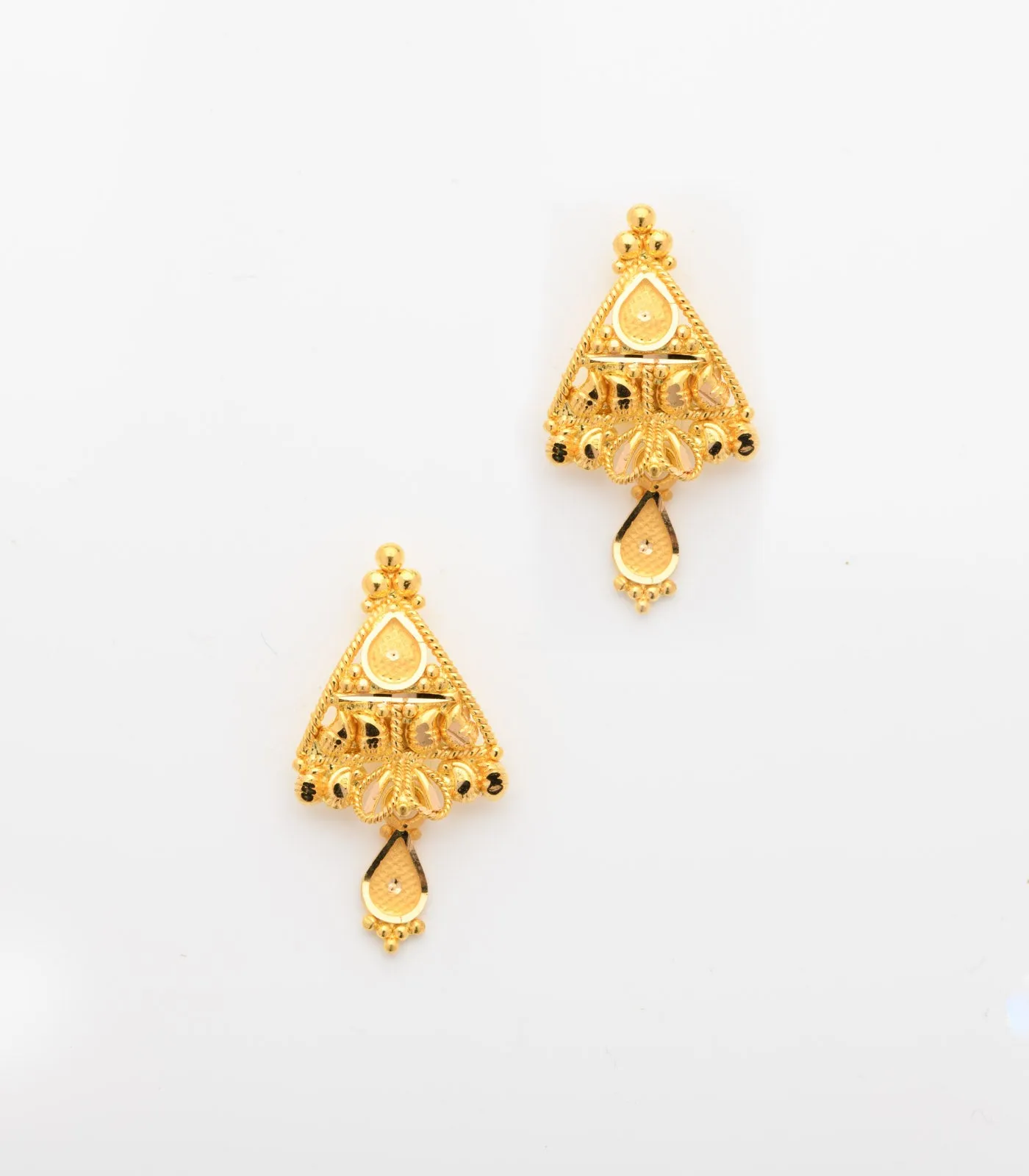 Triangular Gold Tops