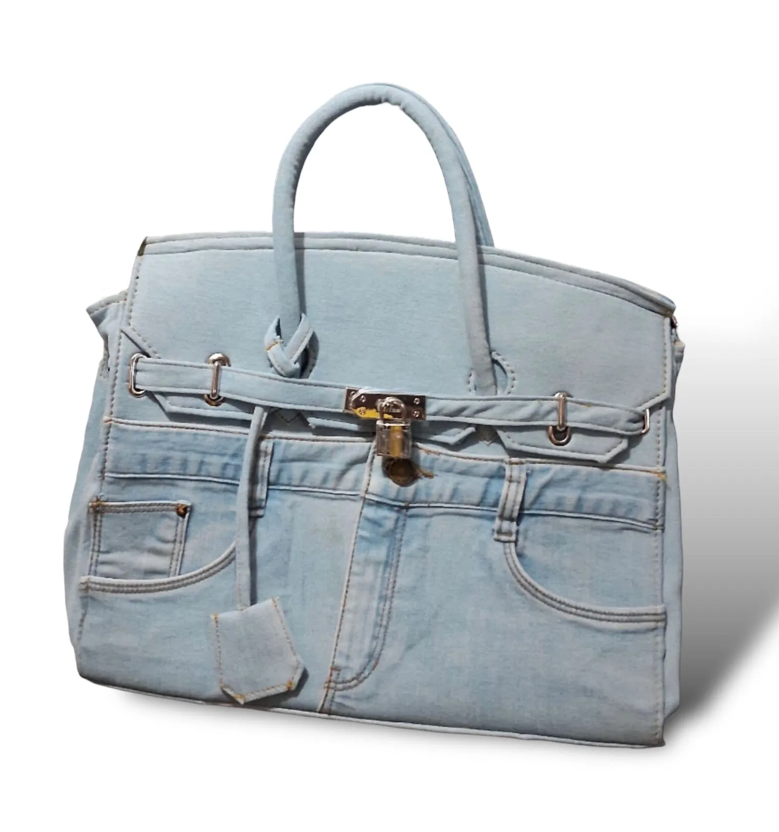 Upcycled Denim Birkin - Limited Edition