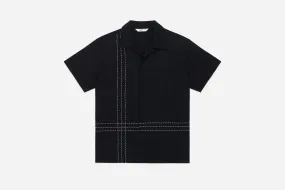 Vacation Shirt ~ Black Hand Stitch