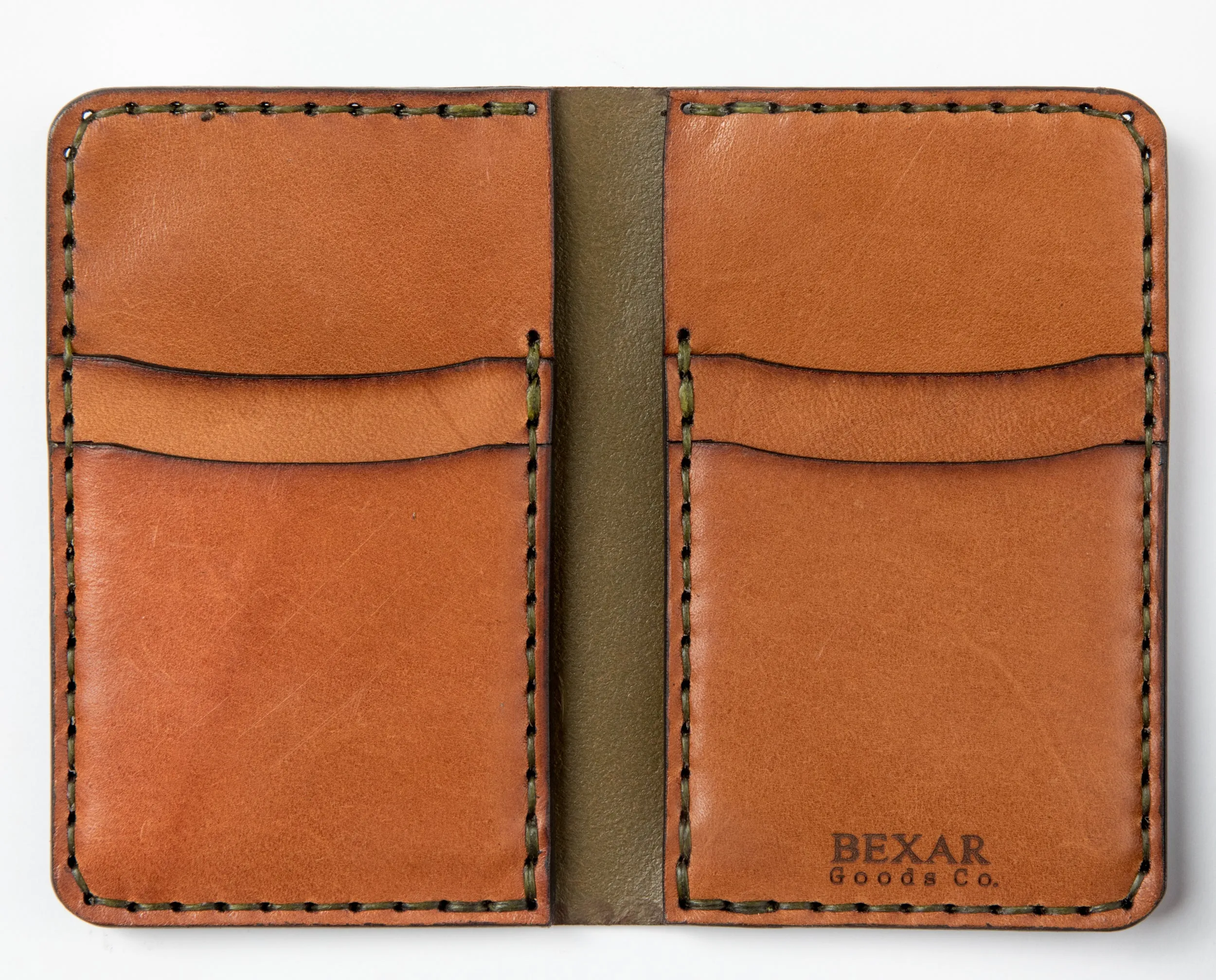 Vertical Card Wallet // Woodland