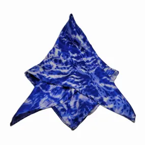 WS Blue Leopards Headscarf